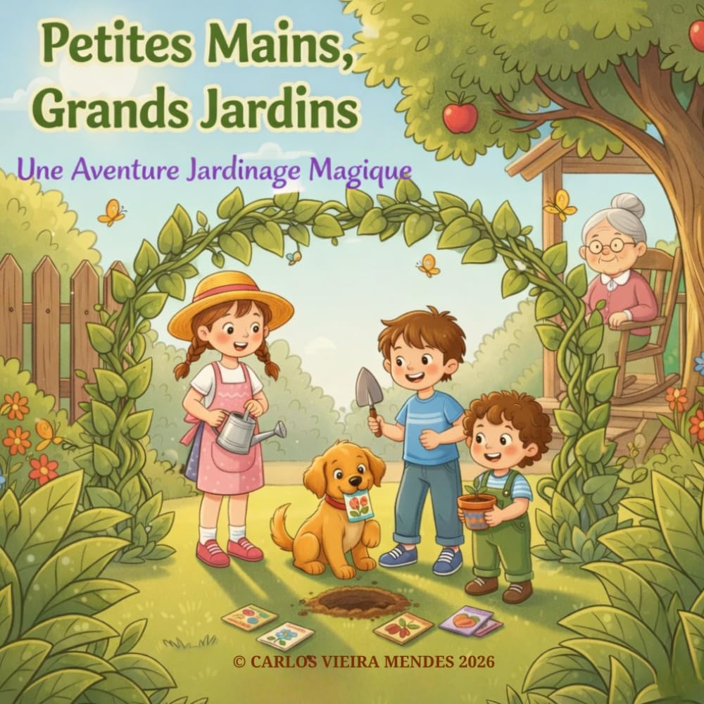 Petites Mains, Grand Jardin: Une Aventure Jardinage Magique