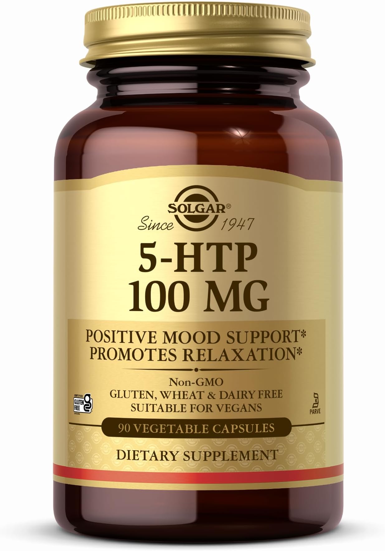 5-Htp 100 Mg, 90 Vegetable Capsules