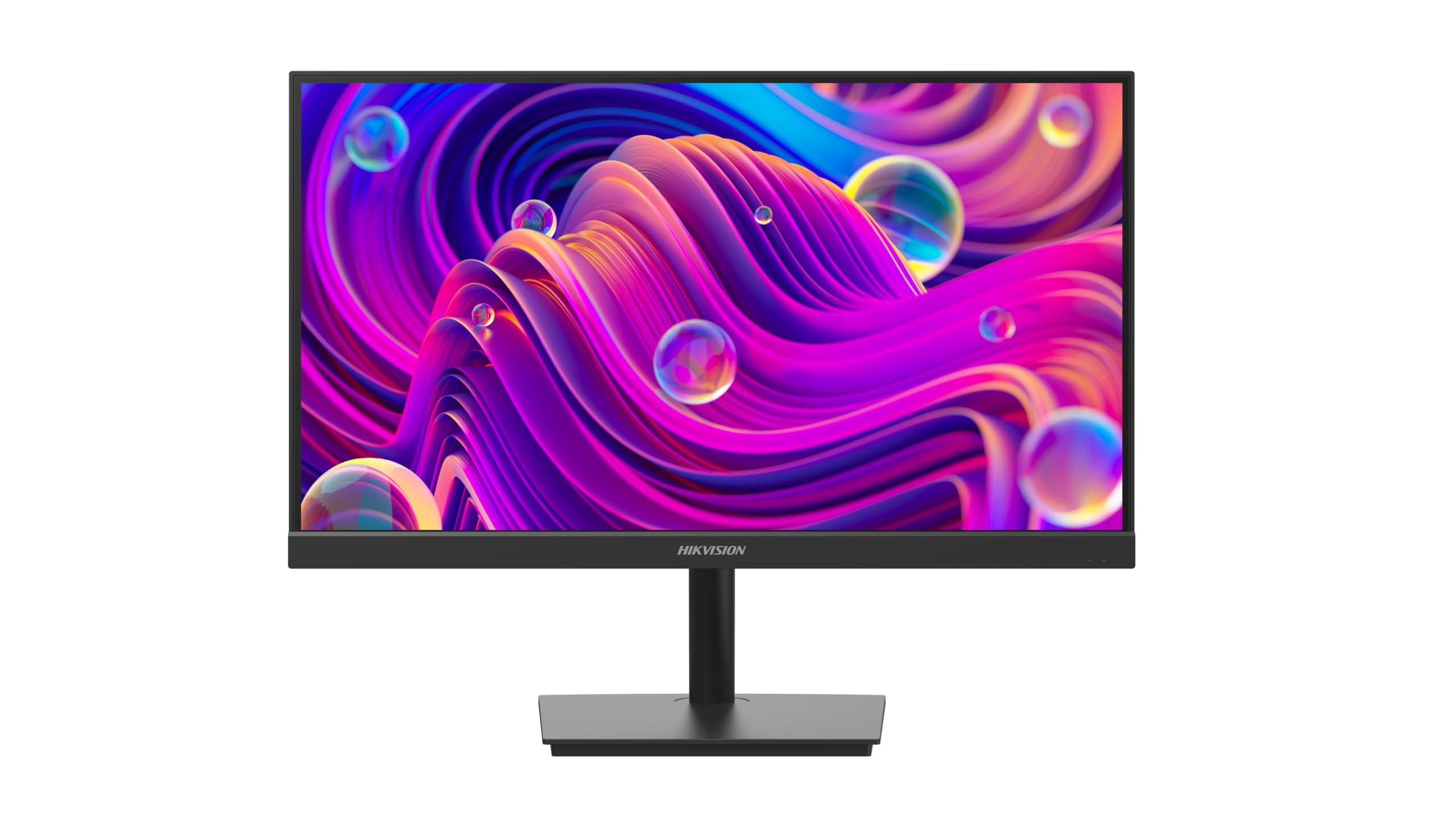 HIKVISION 21.5-inch FHD Monitor|178° Ultra-Wide View|HDMI and VGA|8 bit LVDS FHD (1920 × 1080) Display|3D Noise Reduction|Support VESA wall Mount|Low Blue Light Design for Eye Care|DS-D5022QE-F|Black