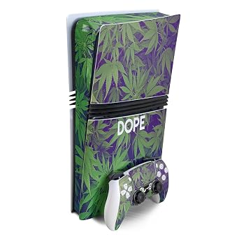 Gaming Skin Compatible with Sony PlayStation 5 PS5 Pro Bundle - Dope - Premium 3M Vinyl Protective Wrap Decal Cover - Easy to Apply | Crafted in The USA by MightySkins