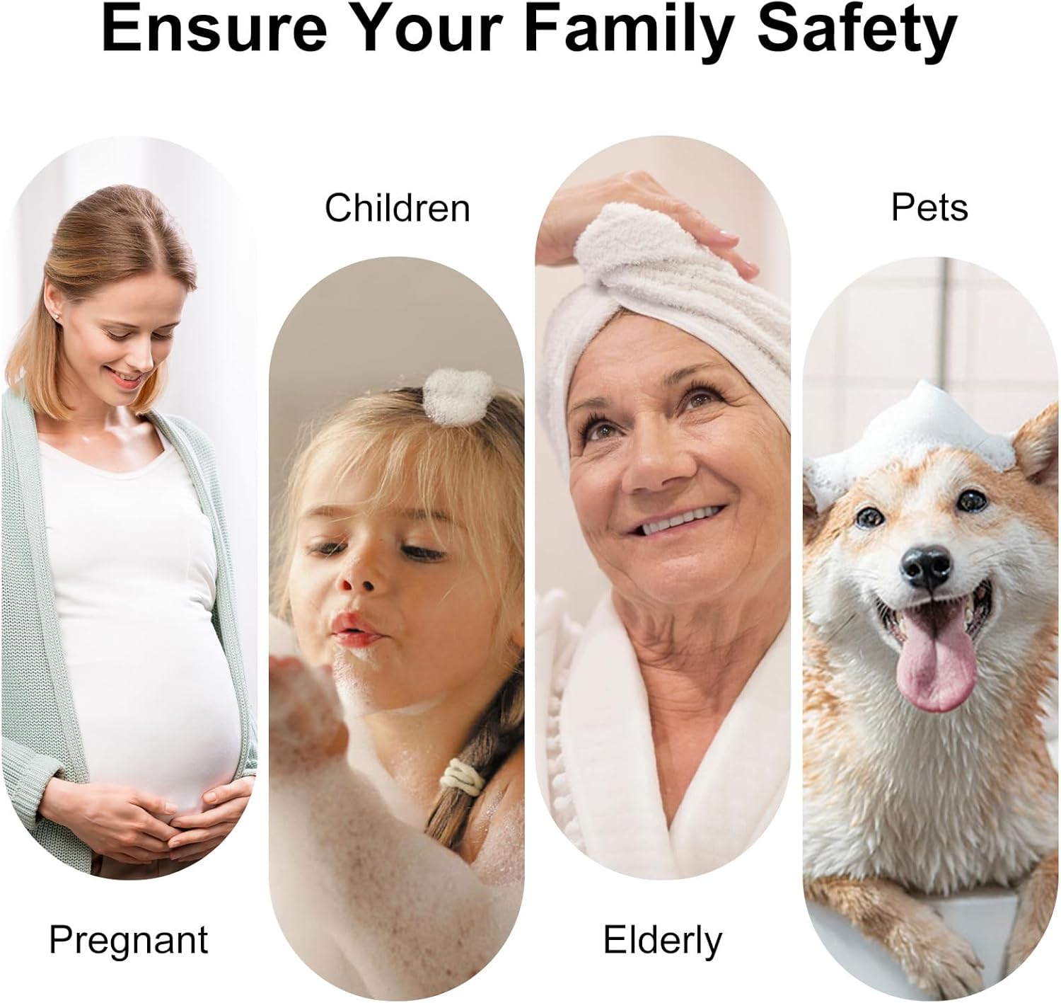 Anti Slip Shower Mat with Suction Cups,27x27 Inch Quick Drain TPE Non Slip Shower Mats for Inside Shower,Large Bath Mat for Shower Soft on Feet, Easy to Dry&Cut Machine Washable - Image 8