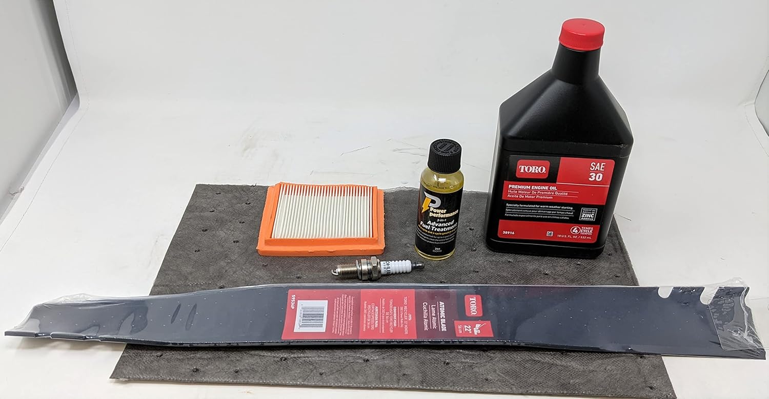 Toro Recycler Kohler Engine Tune-up Kit (Serial Number 314200001 thru 315000000) w/Fuel Treatment