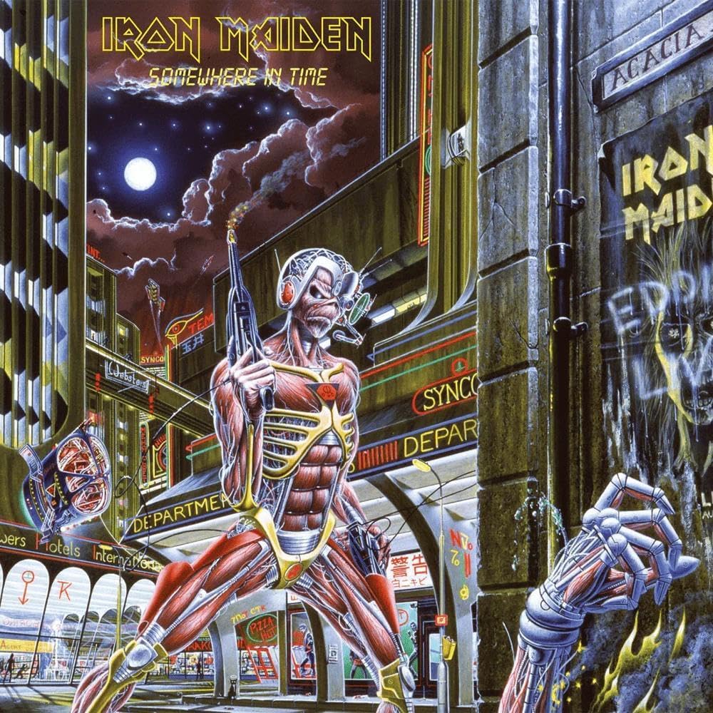LP VINIL Iron Maiden - Somewhere in Time por Iron Maiden — capa do álbum