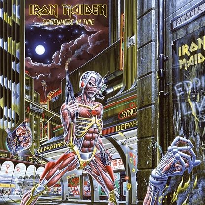 LP VINIL Iron Maiden - Somewhere in Time por Iron Maiden — capa do álbum