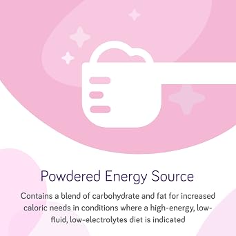 Duocal Nutricia High Calorie Super Soluble Powder - Support Supplement - Energy with Dual Source of Carbohydrate & Fat - Dairy-Free - Unflavored, 14.1 oz (Case of 6)