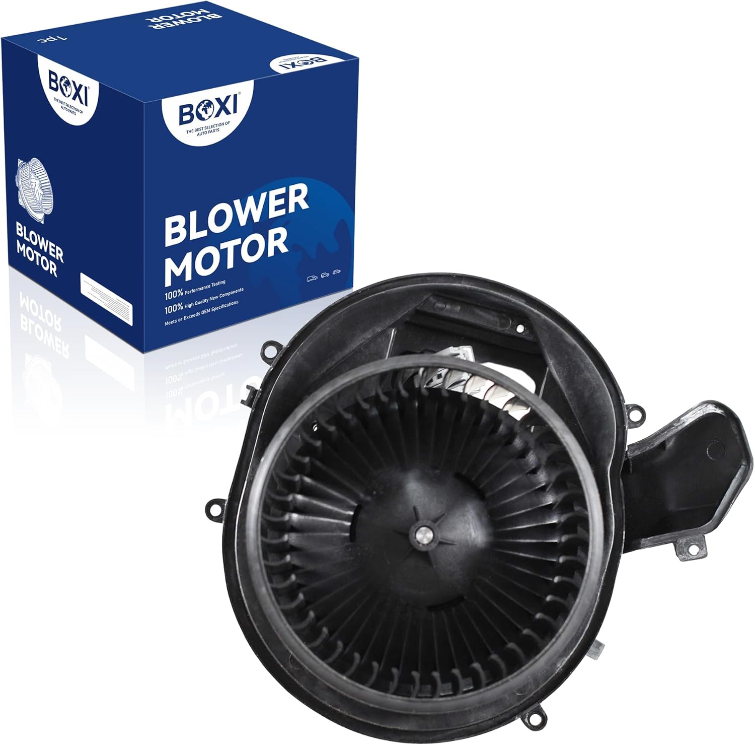 BOXI Blower Motor Fan Assembly Fits for Volvo S60 2001-2009 / S80 1999-2006 / V70 2001-2007 / XC70 2003-2007 / XC90 2003-2014 / Replace OE# 91714790 700186 75861 PM9295 BM9295C 313203937