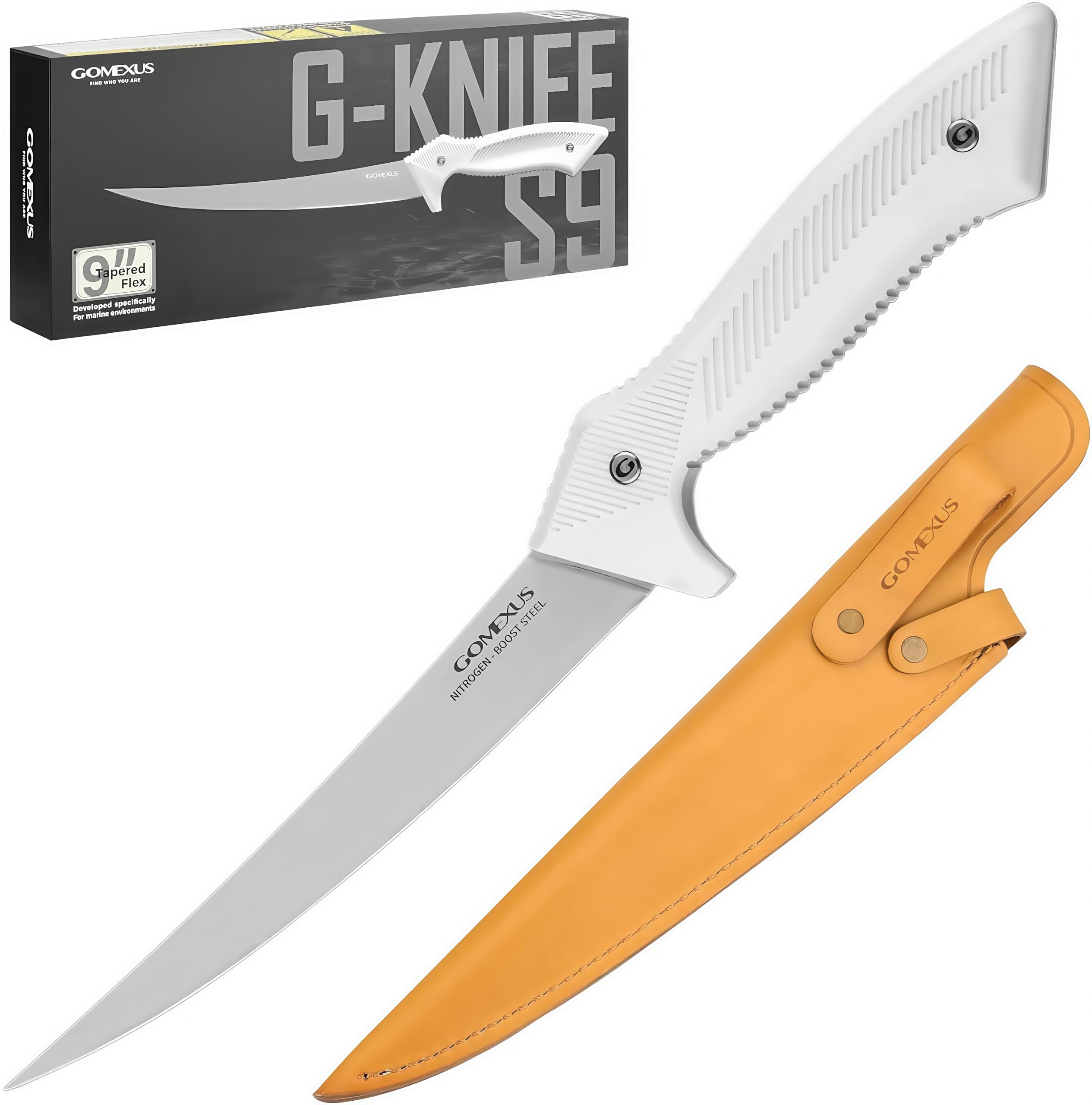 GOMEXUS Fillet Knife - 7-9" Filet Knives