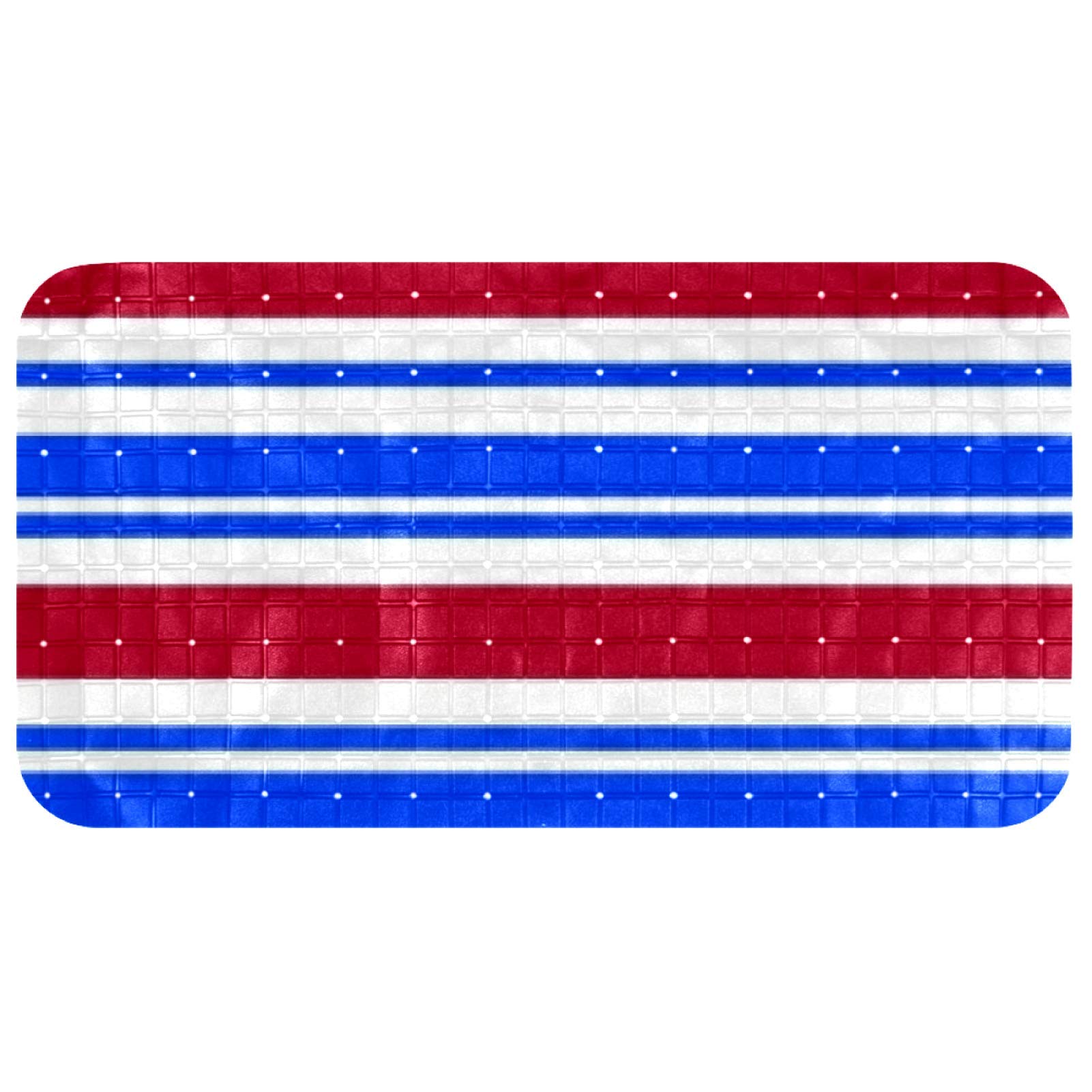 Tapis de bain antidérapant Bennigiry avec ventouses puissantes pour douche