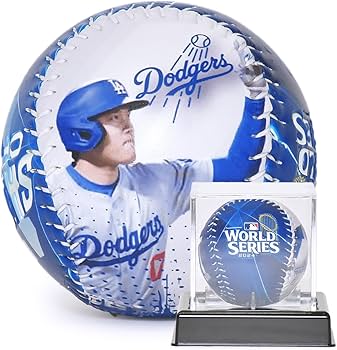 なつ　スタジアム購入品　Dodgers 大谷翔平 記念ボール 5個セット Amazon | 【2025個限定】大谷翔平 記念ボール ワールドシリーズ