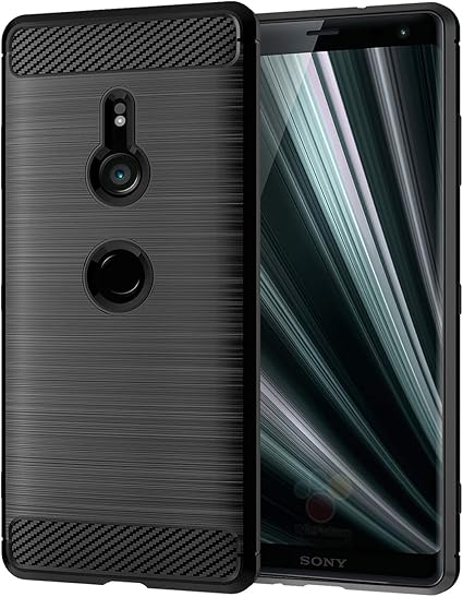 Amazon Co Jp Xperia Xz3 So 01l Sov39 ケース 耐衝撃 薄型 スマホケース スマートフォンケース ソフト カバー ハード ブラック 黒 指紋防止 超薄型 耐磨 軽量 防塵 衝撃吸収 炭素繊維 エクスぺリアxz3ケース Xperiaxz3 携帯ケース 薄型ケース ソフトケース Tpu シリコン