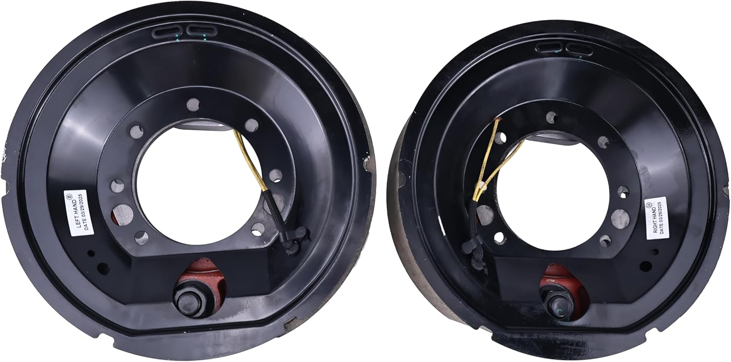 12-1/4" x 4" (12.25" X 4") Electric Trailer Brake Assembly Pair Compatible with 10,000 Lbs (10K) HD Dexter & Lippert Trailer Axles Left &Right 7-Bolt Replace for Dexter K23-438-00 & K23-439-00