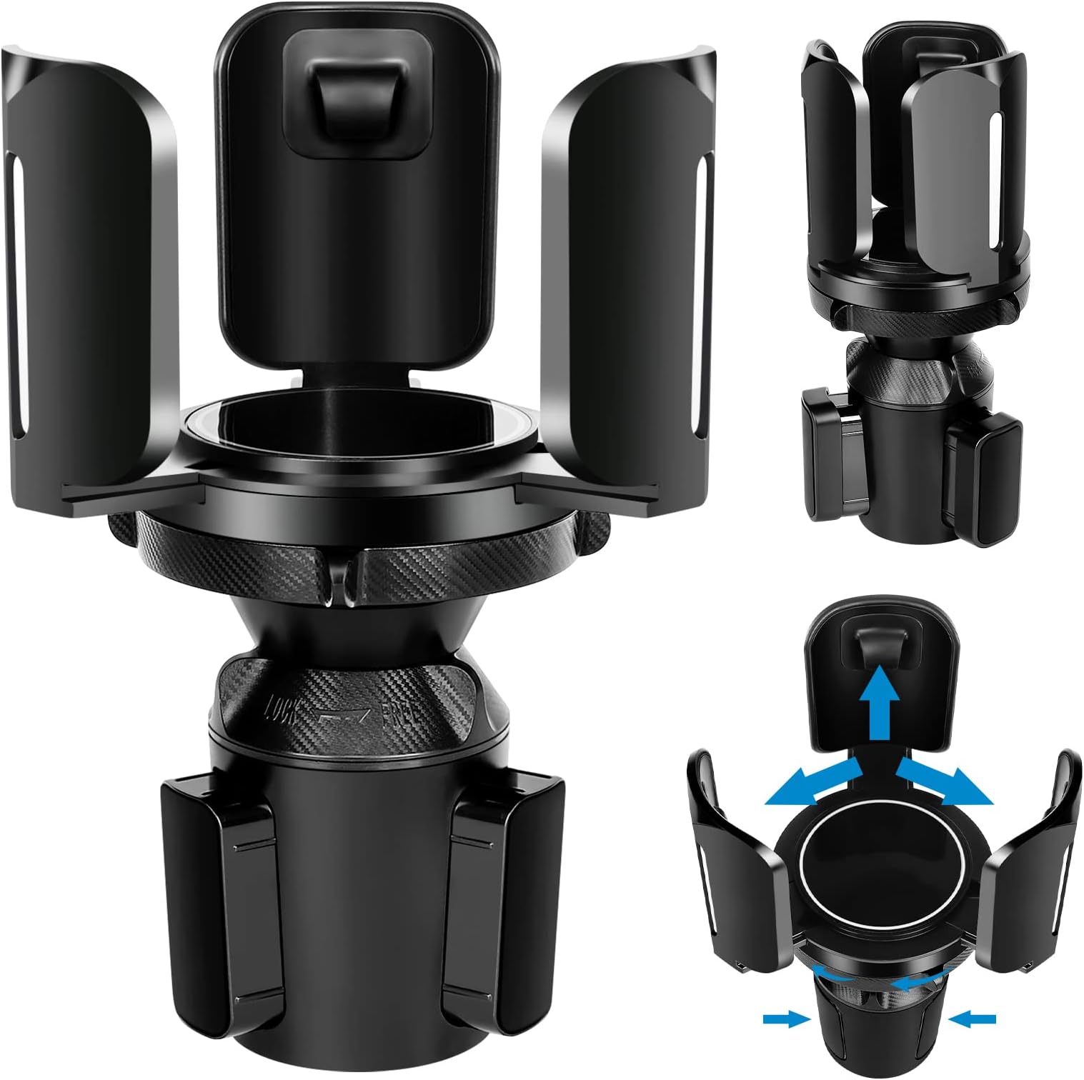 Amazon.com: Accmor Universal Car Cup Holder Expander Adapter with ...