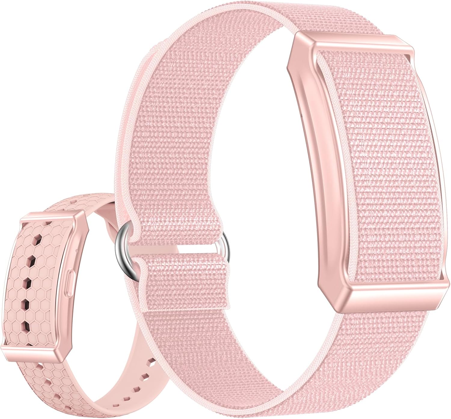 Yihou Smart Fitness Tracker for Women & Men Ultra-Thin Minimalist Smart Band with 24/7 Heart Rate Monitor Sleep Tracker 100+ Sports Modes IP67 Waterproof Call & App Alerts Nylon & Silicone Bands