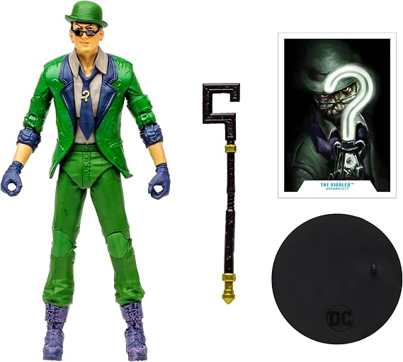 McFarlane Toys - DC Gaming 7IN Figures WV9 - The Riddler (Arkham City)