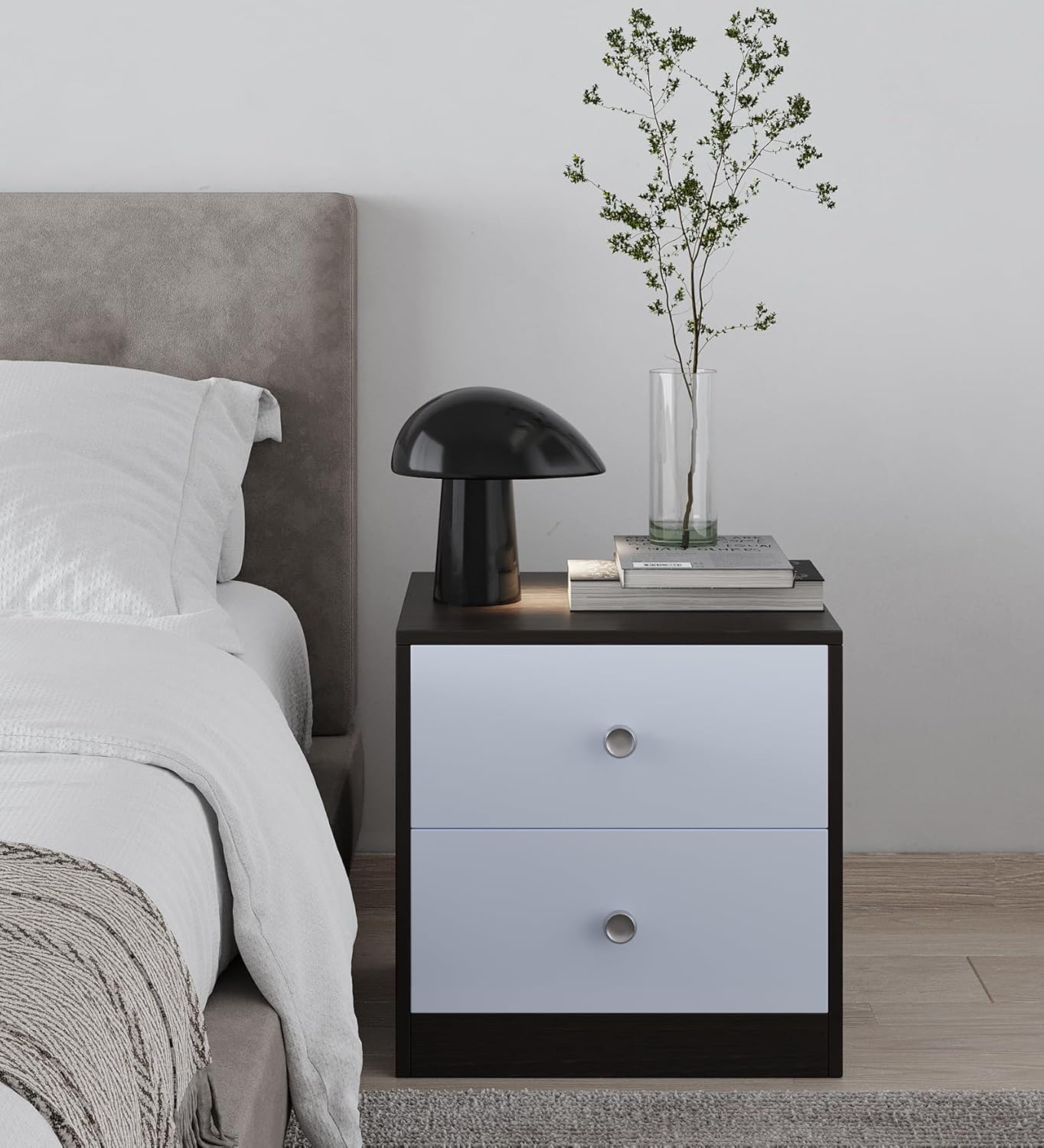 WOODSUPREME Bedside Single Drawer