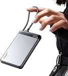 LISEN Portable Charger for iPhone, All-Metal Battery Pack Power Bank 10000mAh Compact Size, USB-C Power Bank, CCC-Certified Fast Charging for iPhone 17 16 15 Pro Max Air