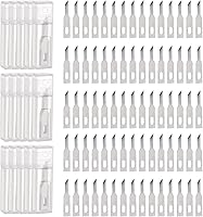 Vista 1 de 60 cuchillas de repuesto para cuchillos Exacto #A16, cuchillas de repuesto de precisión Exacto, cuchillas de repuesto para bricolaje, arte, corte