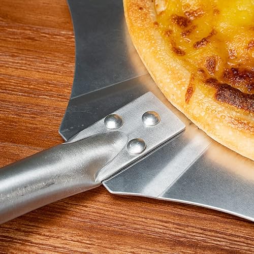 Miniatura 7 de Restaurantware Met Lux - Pala de pizza de 14 x 12 pulgadas, 1 pala de pizza duradera, con mango de madera para hornos domésticos o comerciales,