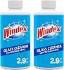 Windex Glass Cleaner Concentrate, Two 2.9 Ounce Concentrated Refill Bottles