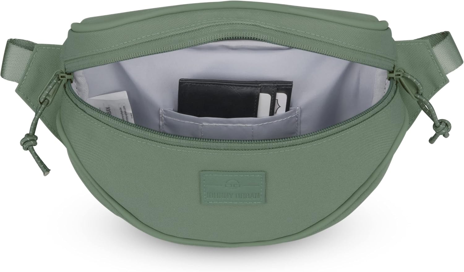 JOHNNY URBAN Bum Bag Fanny Pack Women & Men Green, Ben, Hip Bag Made of Recycled PET Bottles for Festivals Sports & Travel - Image 5