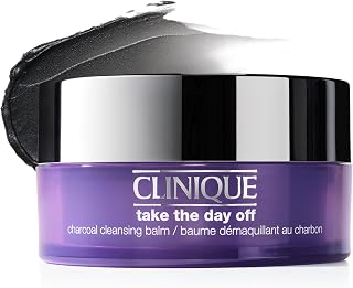 Clinique Take The Day Off Charcoal Cleansing Balm Makeup Remover | Dissolves Makeup and Sunscreen | For Dry Combination to Oily Skin Types