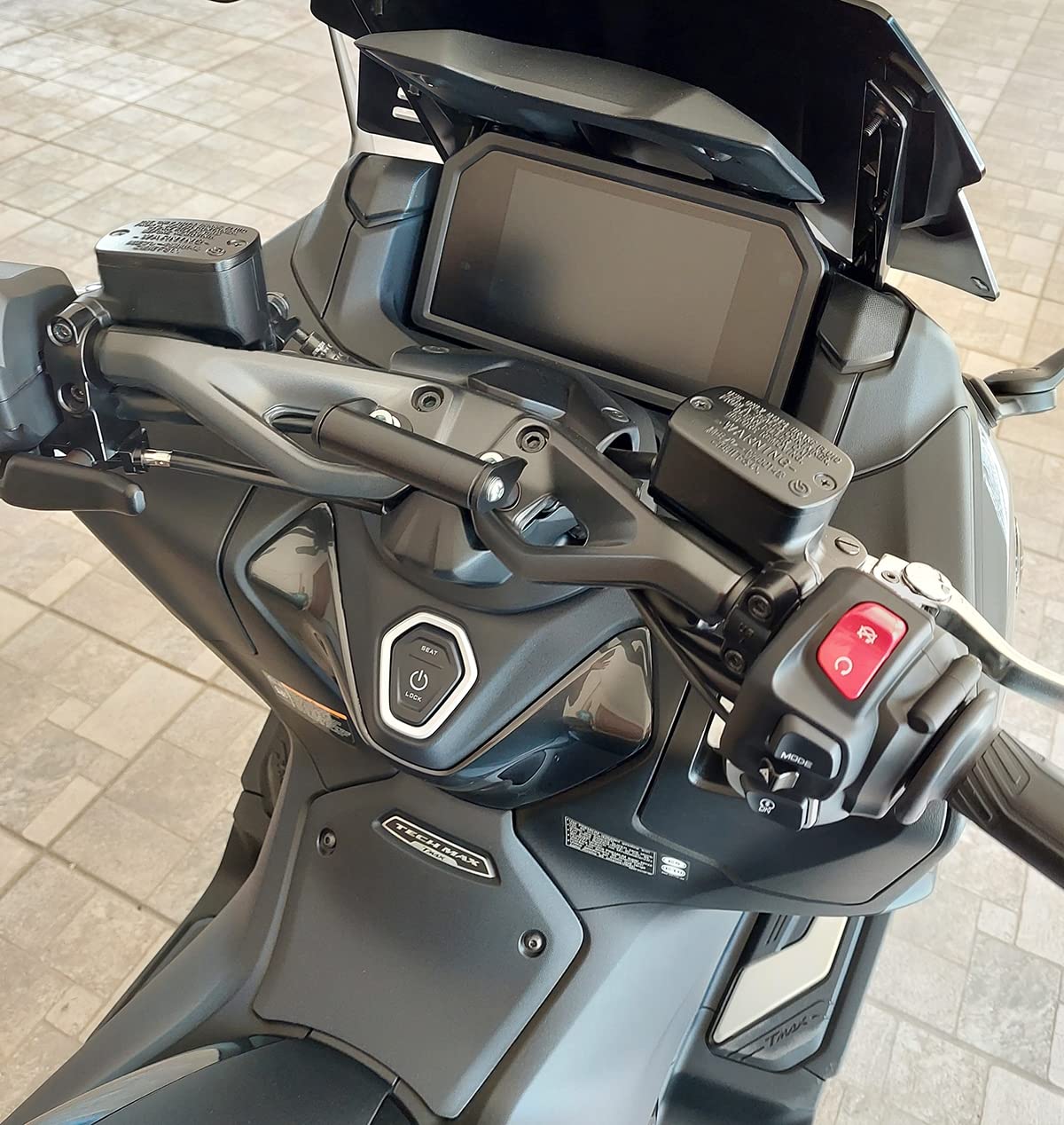 Supporto per smartphone/GPS compatibile con Yamaha T-Max 560 2022-2025