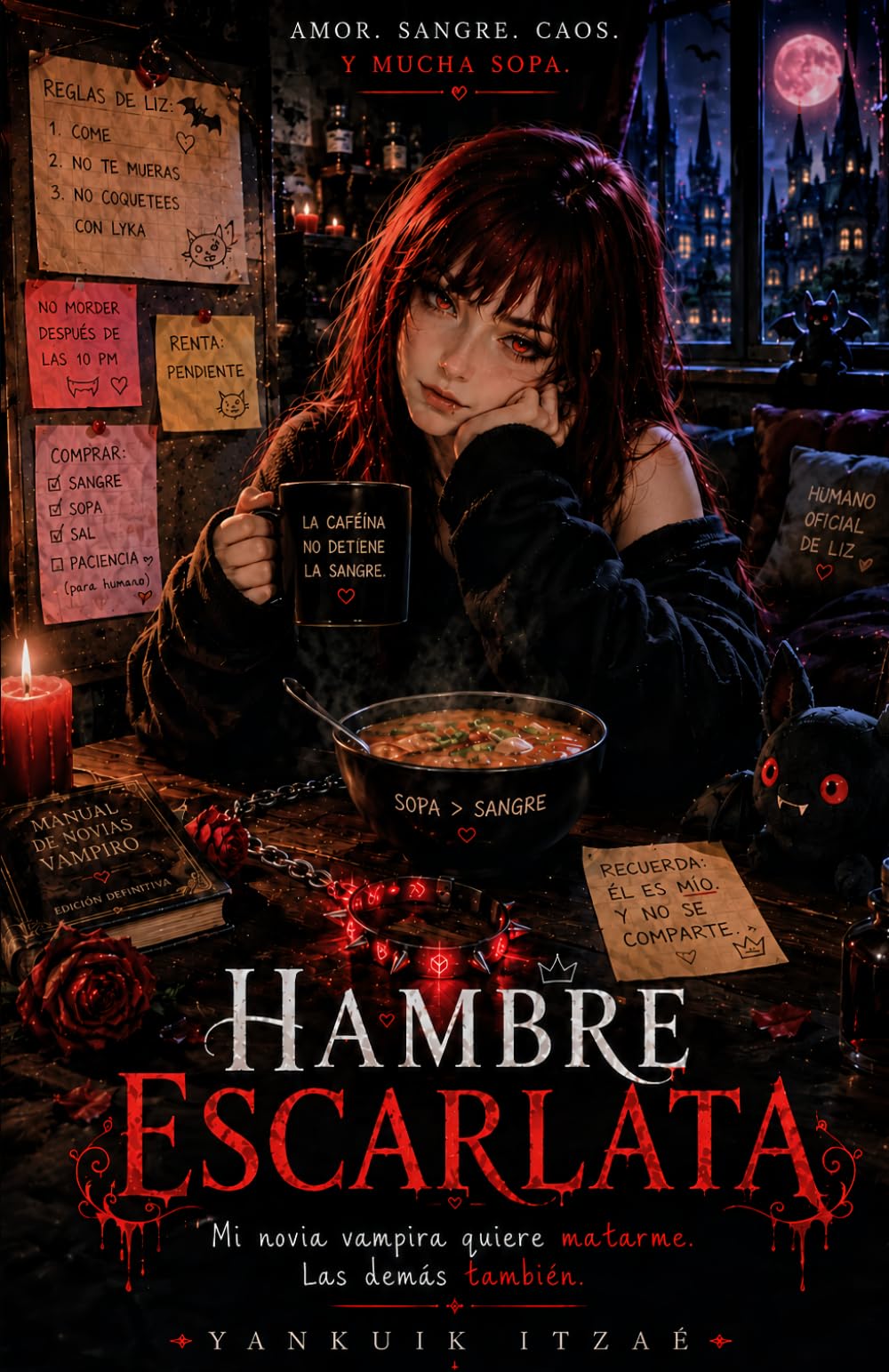 Hambre Escarlata: Novela de Romance - Comedia Romántica - Adulto Joven