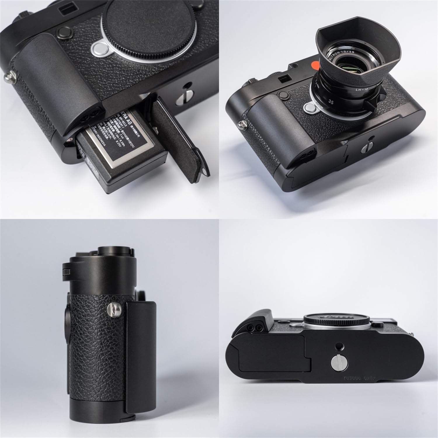 LEICA ライカ M10用 ハンドグリップ ブラックウッド LEICA ライカ M10用 ハンドグリップ ブラックウッド 【公式通販】