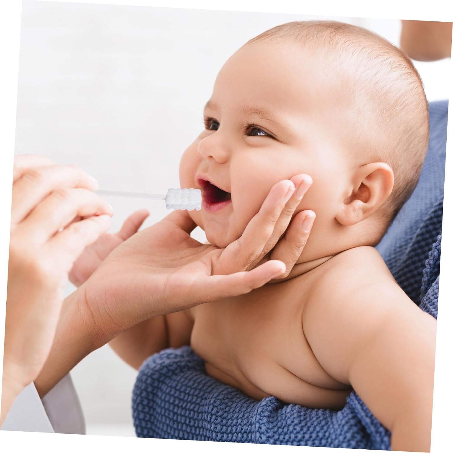 VALICLUD 30pcs Toothbrush Boys and Girls Shaped Boy Girl Toothbrush Tongue Cleaner for Newborn Oral Cleaning