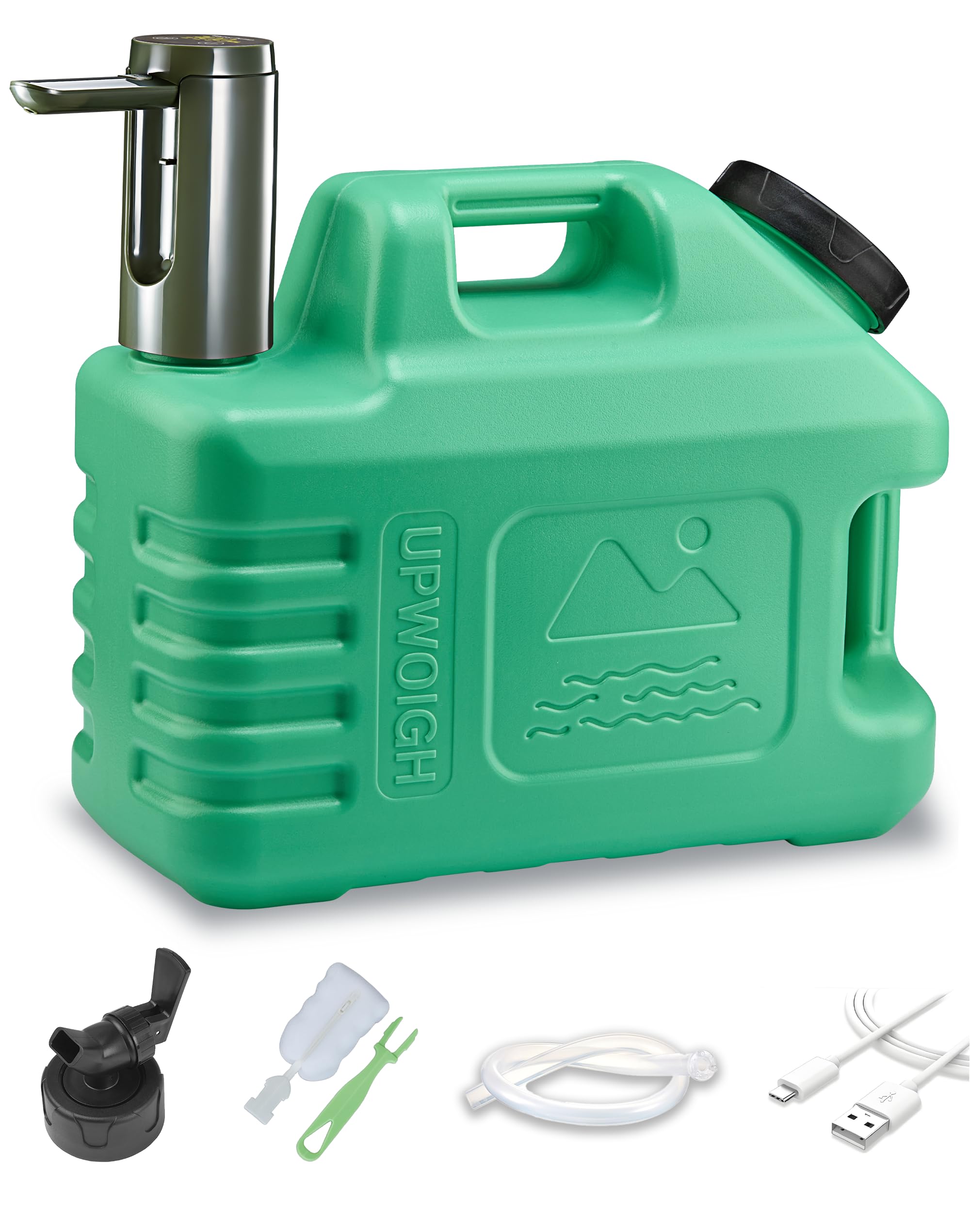 Photo 1 of UPWOIGH 3.5 Gallon Water Jug with Rechargeable Touch Pump