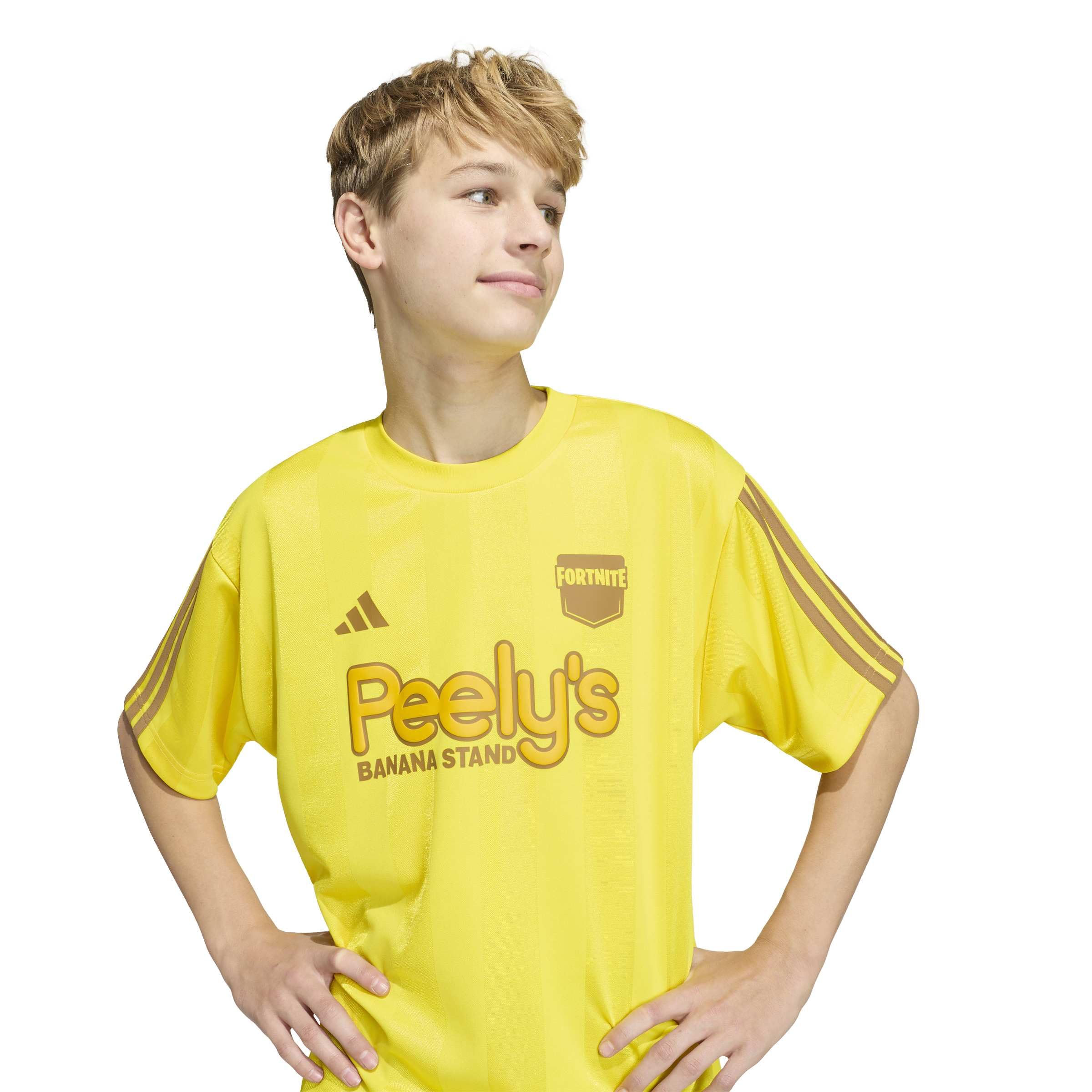 adidas adidas X Fortnite Peely Jersey Manches Courtes Mixte Enfant (Lot de 1)