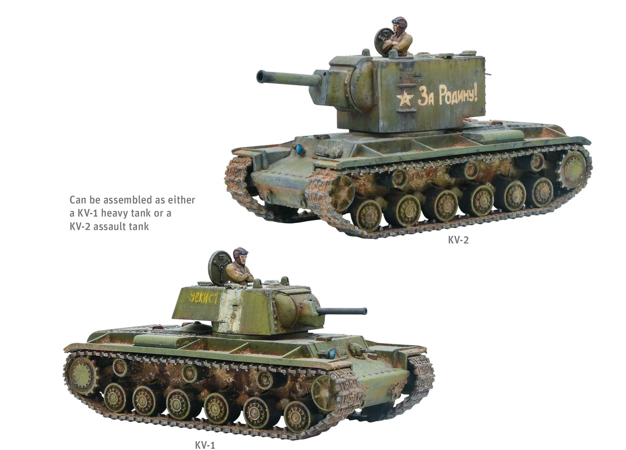 Warlord Games Soviet Army KV1/2 Heavy Tank - Image 2