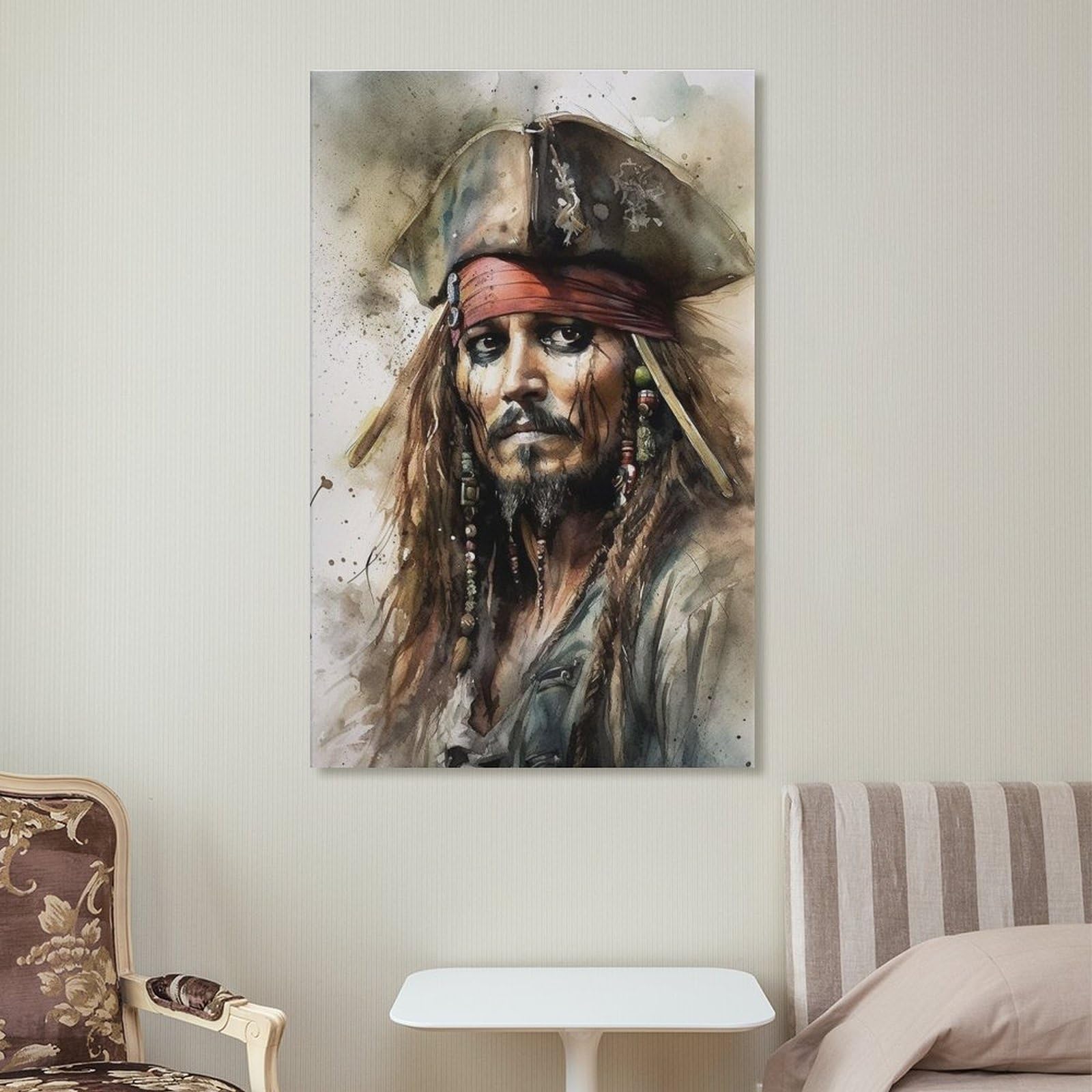 Poster classico del film Pirati dei Caraibi (9), stampa artistica da parete, decorazione per la casa, poster su tela, 40 x 60 cm
