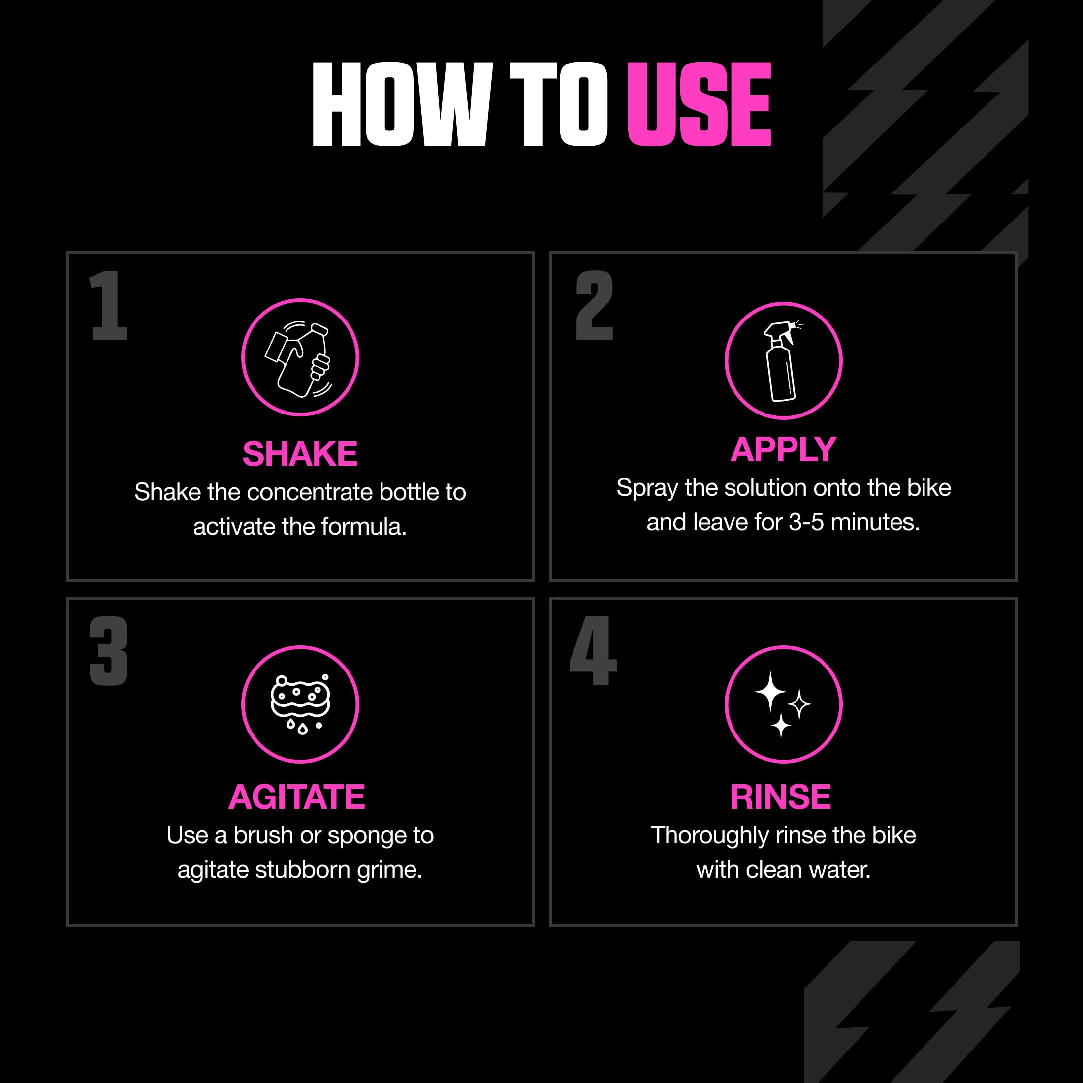 Muc-Off Nano-Tech Motorcycle Cleaner, 1 l - Spray Detergente Moto Biodegradabile ad Azione Rapida - Prodotto Pulizia Moto Sicuro su Tutte le Superfici e Adatto a Tutti i Tipi di Moto