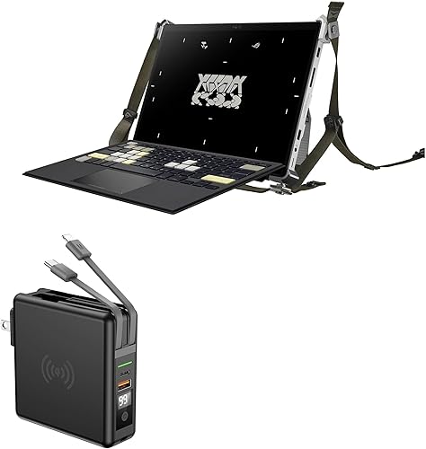 BoxWave Cargador compatible con ASUS ROG Flow Z13-ACRNM RMT02 - Cargador de pared inalámbrico Rejuva (10000mAh) (18W), cargador de pared inalámbrico