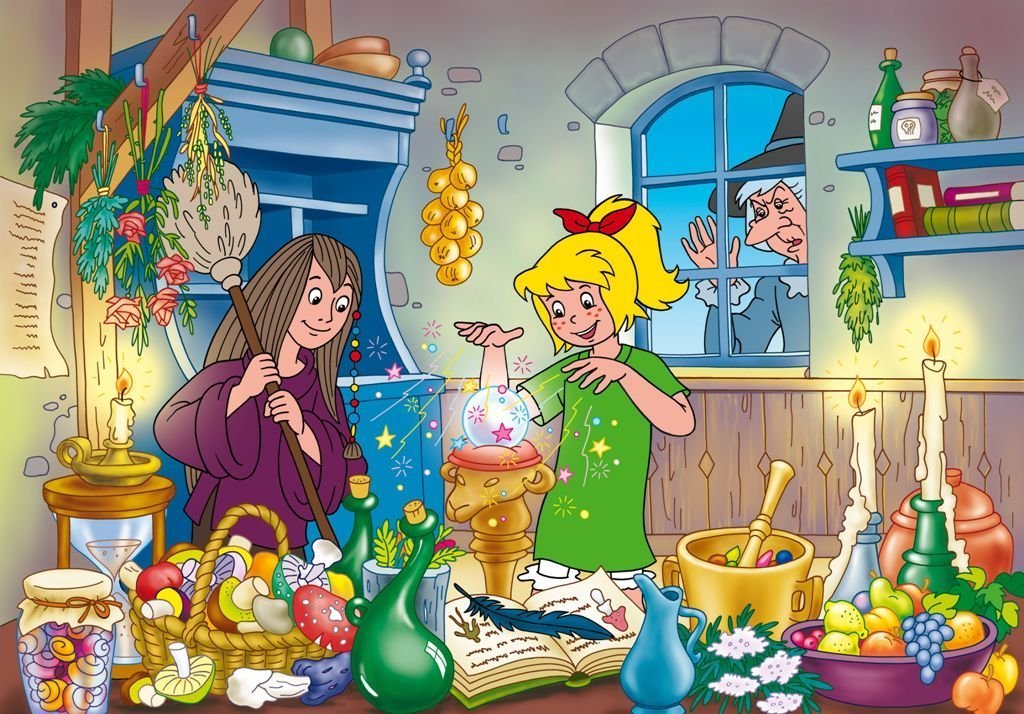 Schmidt Spiele Puzzle Bibi Blocksberg 100 Pezzi - Puzzle Per Bambini Da 6 Anni, Dimensioni 36,1x24,3 Cm - 5