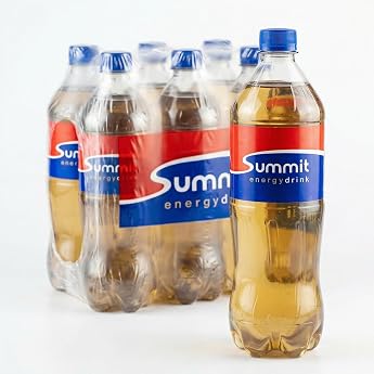 Summit Energy Drink   6 x 1 Litre Bottle Refreshing and Energising with Taurine and Caffeine Ideal for Sports and Performance Improvement. Includes 1.50   Deposit