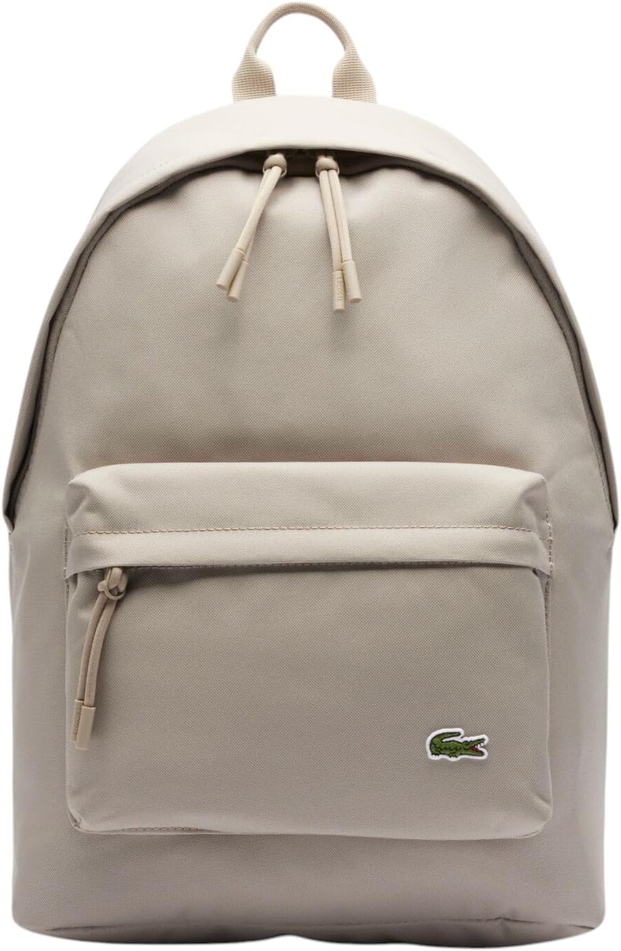 Lacoste Unisex Neocroc Backpack, Roasted Cashew, One Size