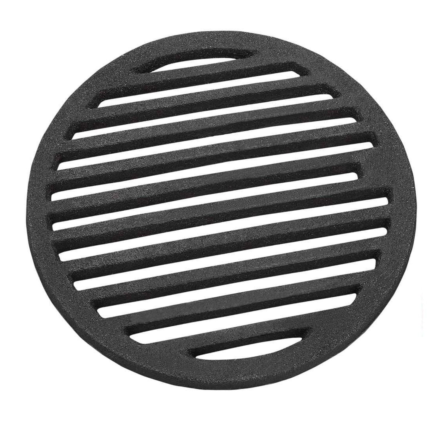 KOTARBAU® - Rejilla de Chimenea de Hierro Fundido (23 cm)