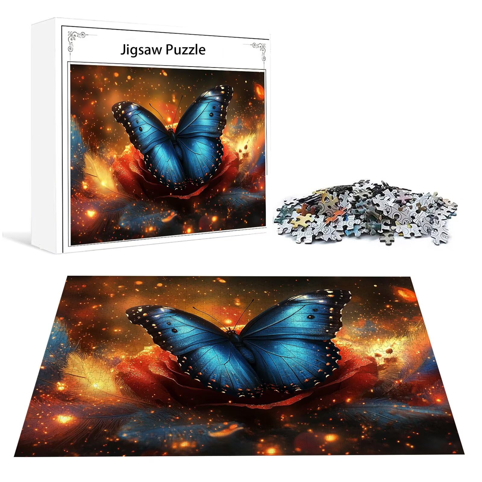 Puzzle motylkowe, 3000 elementów, dla dorosłych, klasyczne puzzle, karykatura Jigsaw, wyrafinowane, imponujące, edukacyjne zabawki dla dzieci, drewniane puzzle, odpowiednie dla wszystkich grup