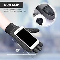 Naturehike téli kesztyű touchscreen ujjal, szélálló meleg kesztyű férfiaknak és nőknek 3