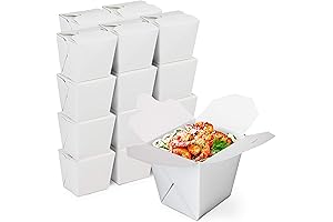Fit Meal Prep 8oz Chinese Take Out Boxes