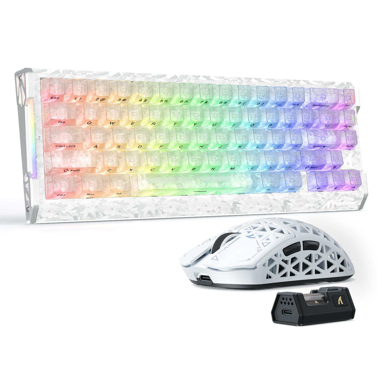 Amazon.co.jp: ATTACK SHARK R68HE Keyboard Mouse Set Rapid Trigger