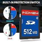 SD Card 512MB (3 Pack), Class 4 Flash Memory Cards MLC Stanard Secure Digital Cards