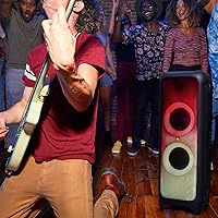 Vista 6 de JBL PartyBox 1000 - Altavoz portátil inalámbrico Bluetooth para fiesta de alta potencia, Negro