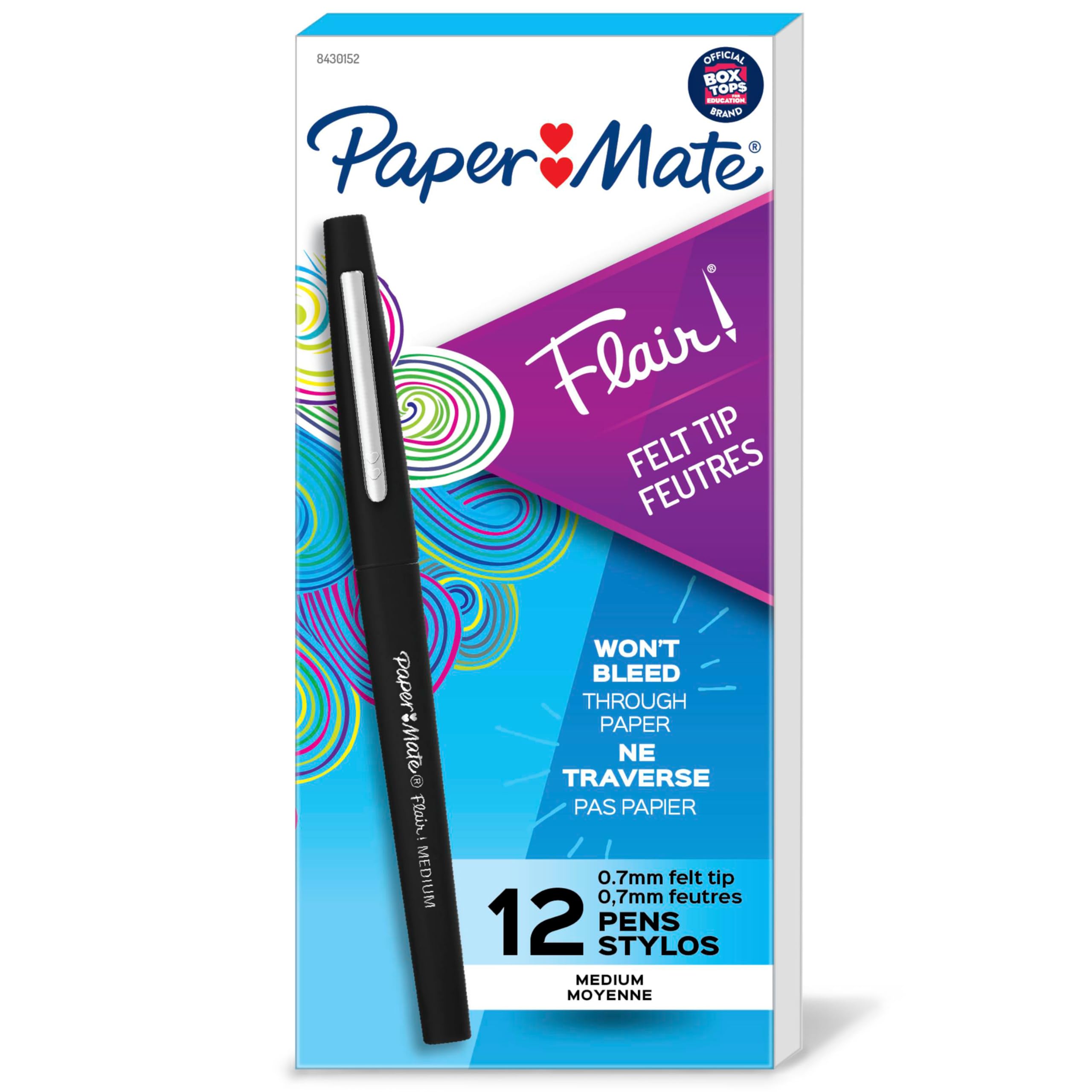 Paper Mate Flair Pens - Red, 12 Count -11