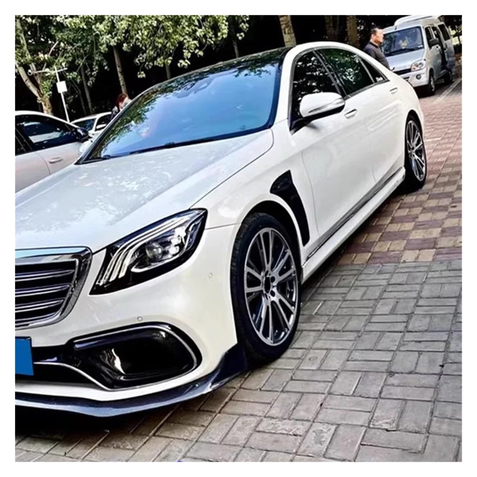 Amazon | Benz Sクラス W222 S63 S65 フロントフェンダー ベントフィン 