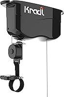 Vista 9 de Kradl - Soporte de techo para bicicleta con elevador y estante. Sistema de elevación para bicicletas sin electricidad, cuerdas o poleas incómodas.