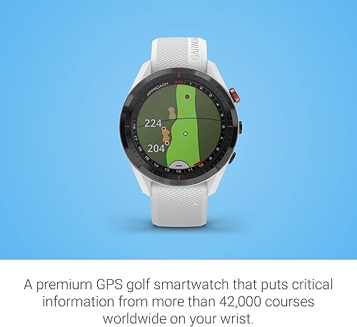 Vista 10 de Garmin Approach S62, reloj GPS de golf premium, organizador virtual incorporado Negro (Black Bundle)