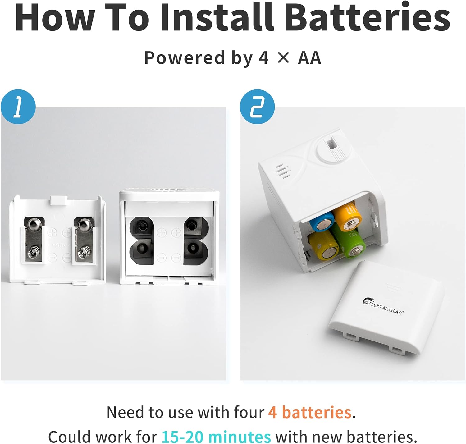 Flextailgear Tiny Air Pump Blue Bundle with Tropo2 Air Pump